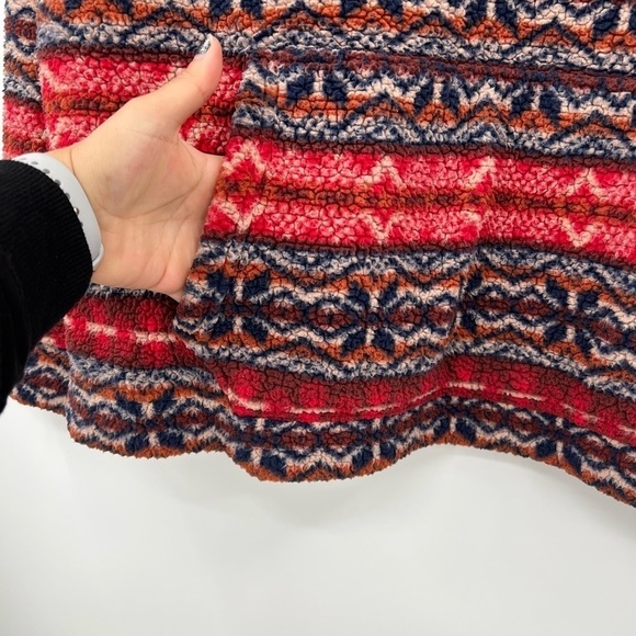 American Eagle Outfitters Sherpa 1/4 Zip Pullover Ladies Medium - Picture 2 of 5